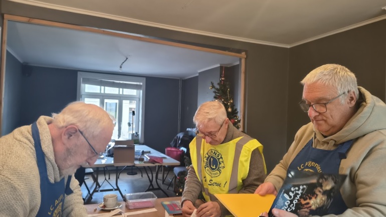 Un livre pour Noël – Le Lions Club Argenteuil s’engage